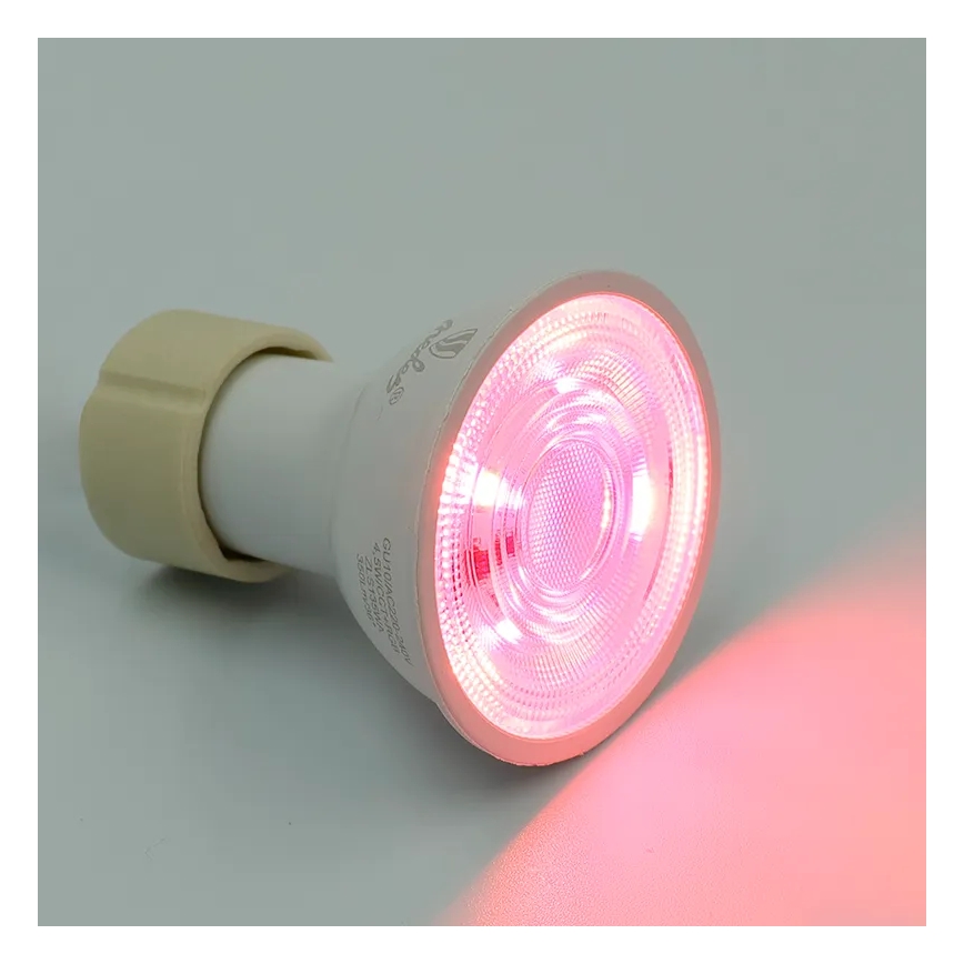 LED RGBW dimbar lampa GU10/4,5W/230V 2700-6500K Wi-Fi Tuya