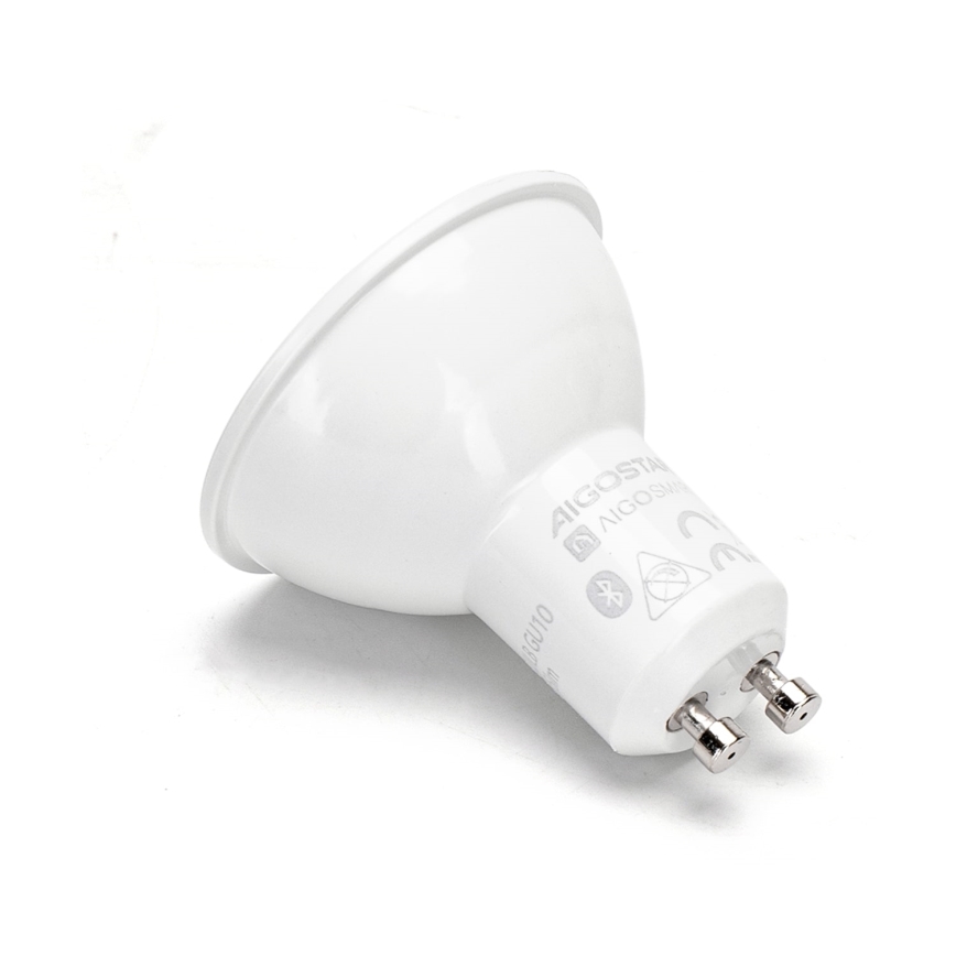 LED RGBW dimbar lampa GU10/4,9W/230V 2700-6500K - Aigostar