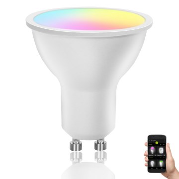 LED RGBW dimbar lampa GU10/4,9W/230V 2700-6500K Wi-Fi - Aigostar