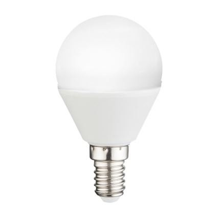 LED RGBW dimbar lampa E14/4,9W/230V 2700K + fjärrkontroll - Globo
