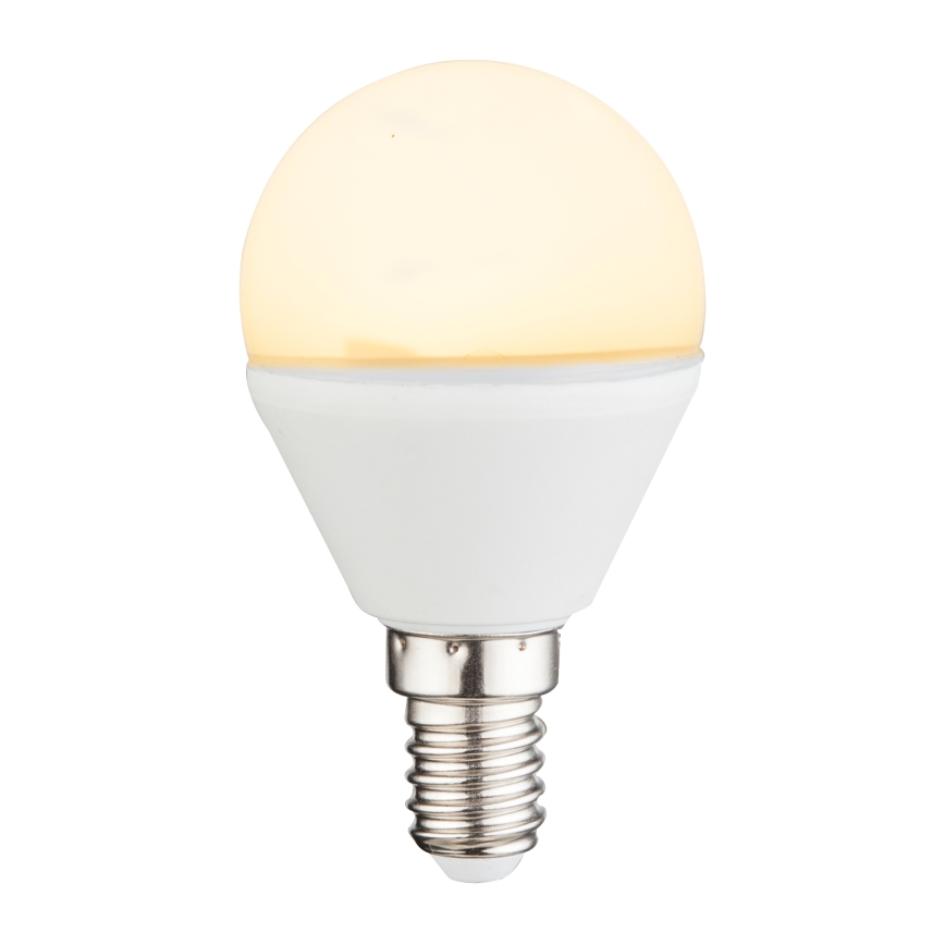LED RGBW dimbar lampa E14/4,9W/230V 2700K + fjärrkontroll - Globo