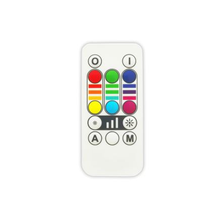 LED RGBW dimbar lampa E27/6W/230V 3000K + fjärrkontroll - Globo