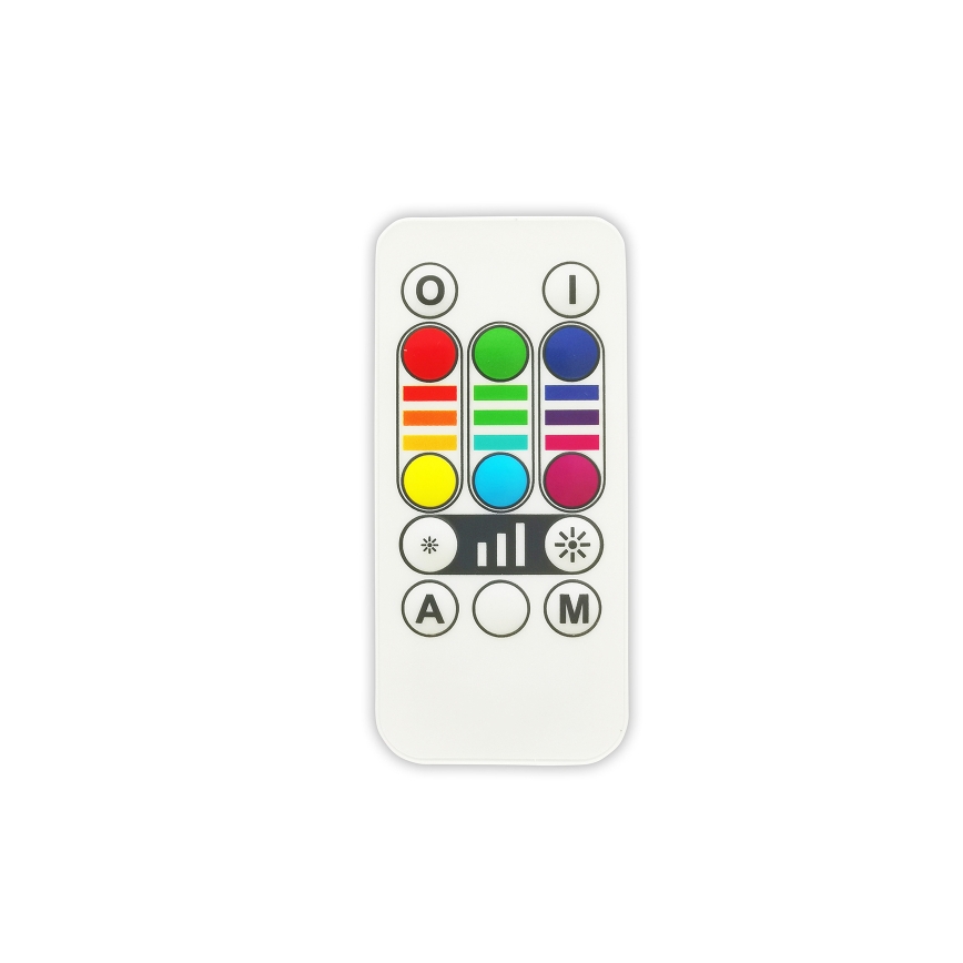 LED RGBW dimbar lampa E27/6W/230V 3000K + fjärrkontroll - Globo