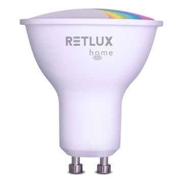 LED RGBW dimbar lampa MR16 GU10/4,5W/230V 2700-6500K Wi-Fi Tuya