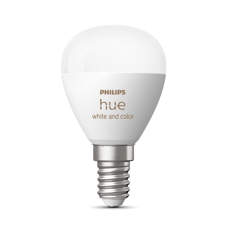 LED RGBW dimbar lampa Philips Hue White And Color Ambiance P45 E14/5,1W/230V 2000-6500K