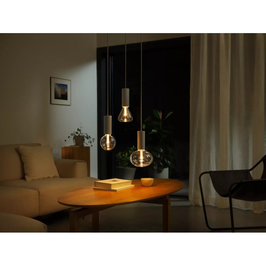 LED RGBW dimbar lampa Philips Hue White And Color Ambiance G125 E27/6,8W/230V 2000-6500K
