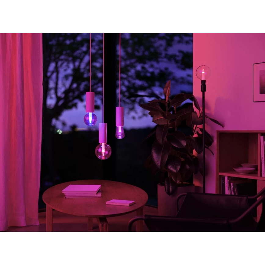 LED RGBW dimbar lampa Philips Hue White And Color Ambiance E27/6,8W/230V 2000-6500K