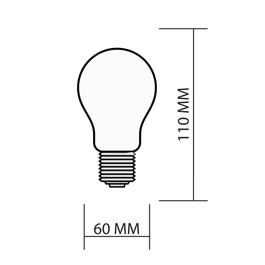 LED RGBW dimbar lampa SMART A60 E27/8,5W/230V 4000K + fjärrkontroll
