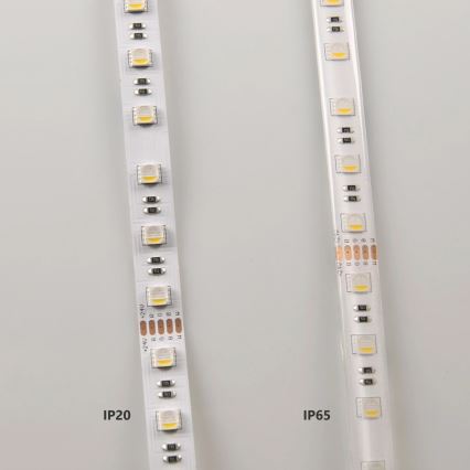 LED RGBW Dimbar LED-remsa 3m LED/22W/24/230V + fjärrkontroll