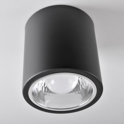 LED RGBW Dimbar Punktlampa JUPITER 1xE27/6,5W/230V 2700-6500K Wi-Fi Ø 13 cm svart