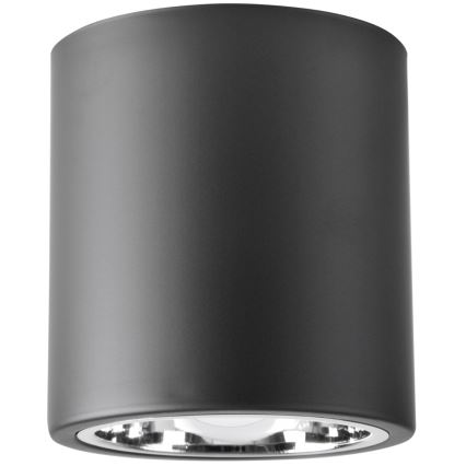 LED RGBW Dimbar Punktlampa JUPITER 1xE27/6,5W/230V 2700-6500K Wi-Fi Ø 13 cm svart