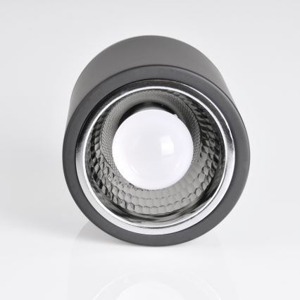 LED RGBW Dimbar Punktlampa JUPITER 1xE27/6,5W/230V 2700-6500K Wi-Fi Ø 13 cm svart