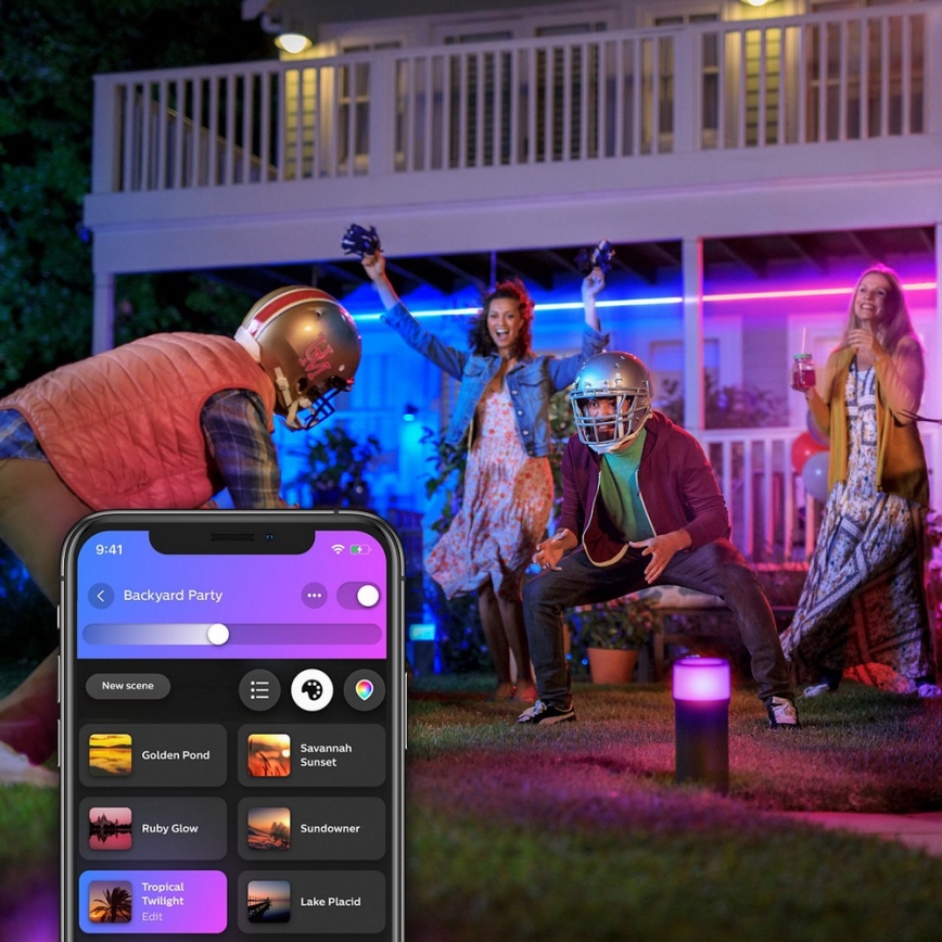 LED RGBW dimbar remsa Philips Hue LED/40W 5m IP67