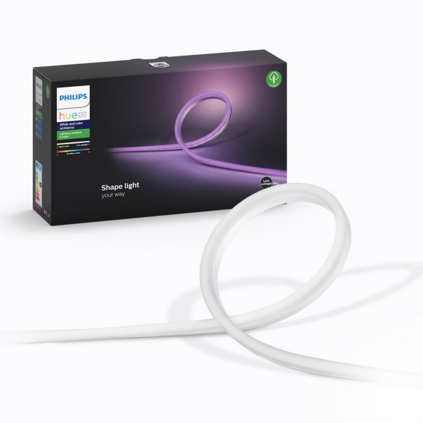 LED RGBW dimbar remsa Philips Hue LED/40W 5m IP67