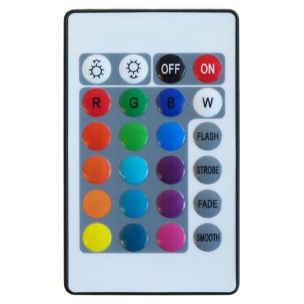 LED RGBW Dimbar Smart-lampa A60 E27/8,5W/230V 4000K + fjärrkontroll