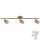 LED RGBW dimbar spotarmatur GOLDI 3xGU10/6,5W/230V 2700-6500K Wi-Fi guld