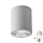 LED RGBW Dimbar spotlampa JUPITER 1xE27/6,5W/230V 2700-6500K Wi-Fi diam. 9,8 cm grå