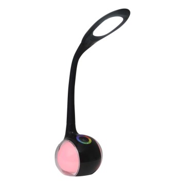LED RGBW Dimbar touch bordslampa COSMOS LED/6,5W/230V svart