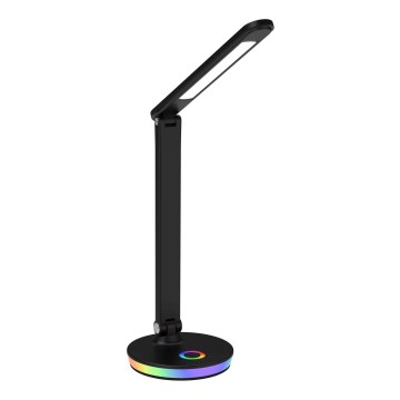 LED RGBW Dimbar touch bordslampa NEPTUN LED/7W/230V svart