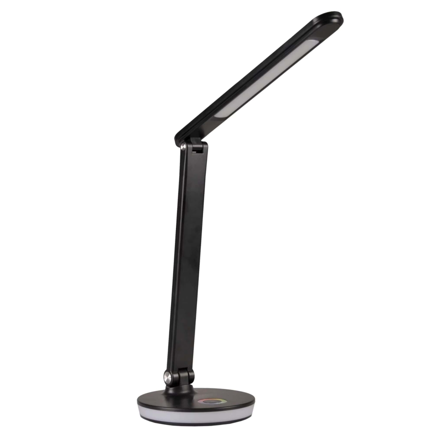 LED RGBW Dimbar touch bordslampa NEPTUN LED/7W/230V svart