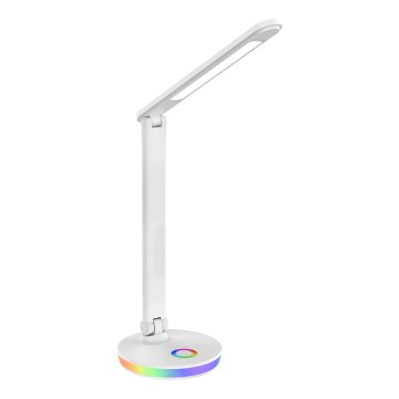 LED RGBW Dimbar touch bordslampa NEPTUN LED/7W/230V vit