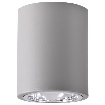 LED RGBW Dimmable Spotljus JUPITER 1xE27/6,5W/230V 2700-6500K Wi-Fi Ø 9,8 cm grå