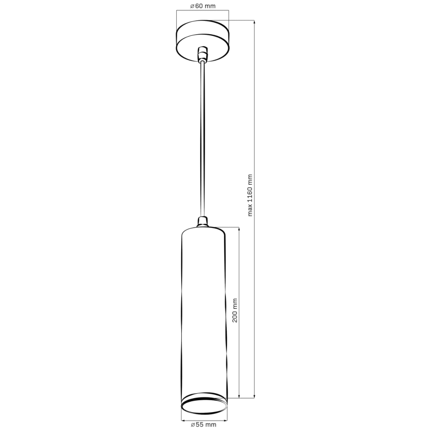 LED RGBW Dimmbar badlampa hängande TURYN 1xGU10/6,5W/230V 2700-6500K Wi-Fi IP44 vit