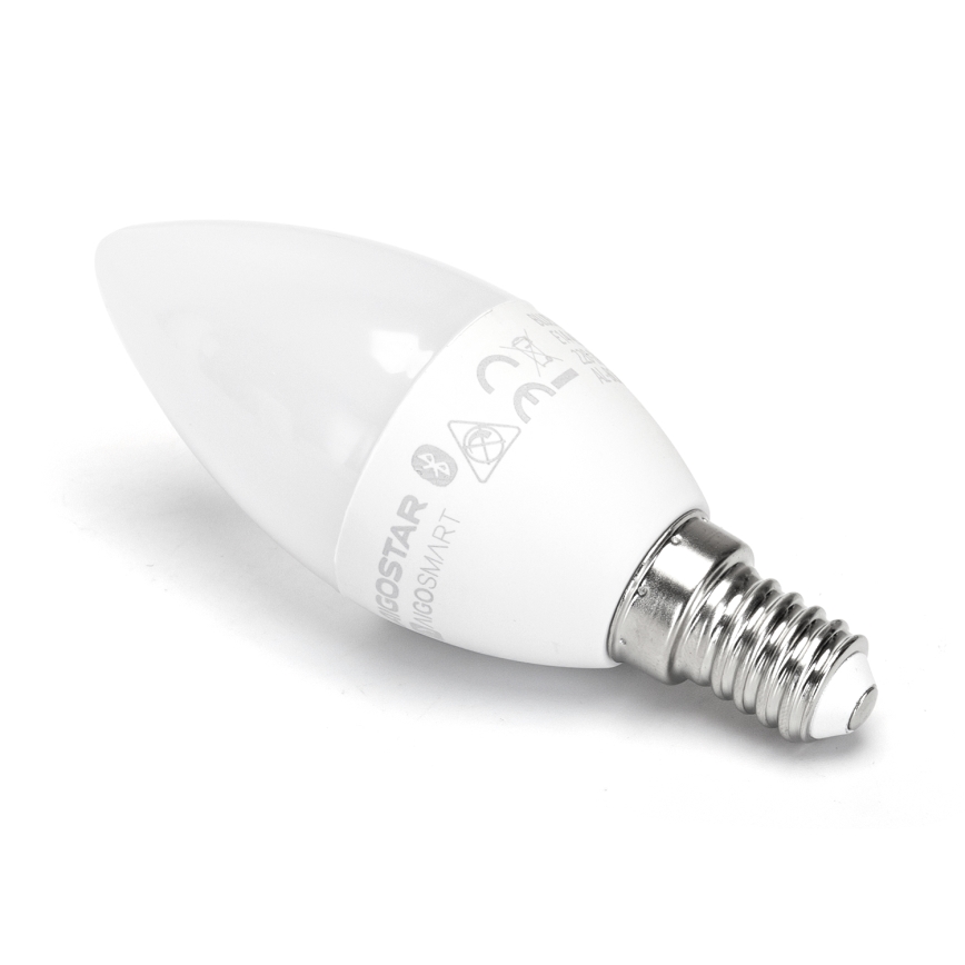 LED RGBW dimbar lampa C37 E14/4,9W/230V 2700-6500K - Aigostar