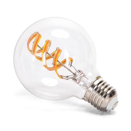 LED RGBW dimbar lampa FILAMENT MESH Smart G80 E27/4,9W/230V 2700K - Aigostar