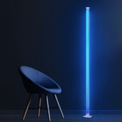 LED RGBW Ljusreglerad golvlampa MAGICAL LED/7W/230V + fjärrkontroll