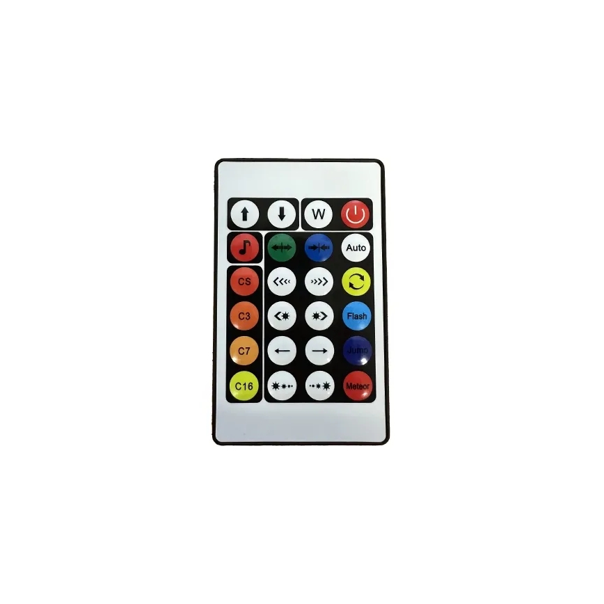 LED RGBW Ljusreglerad bordslampa LED/5W/230V + fjärrkontroll