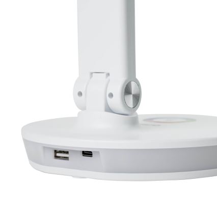 LED RGBW Ljusreglerad bordslampa med strömbanksfunktion LED/12W/5V 2800-6000K vit