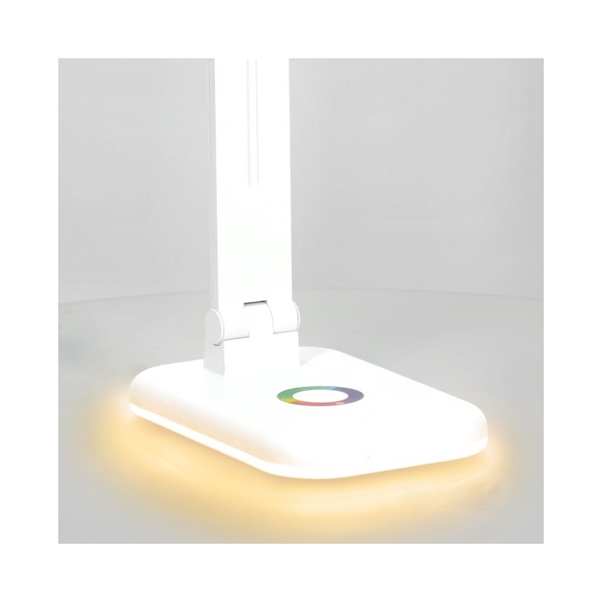 LED RGBW Ljusreglerad bordslampa NOBLITE LED/7W/5V 3000/4000/6500K vit