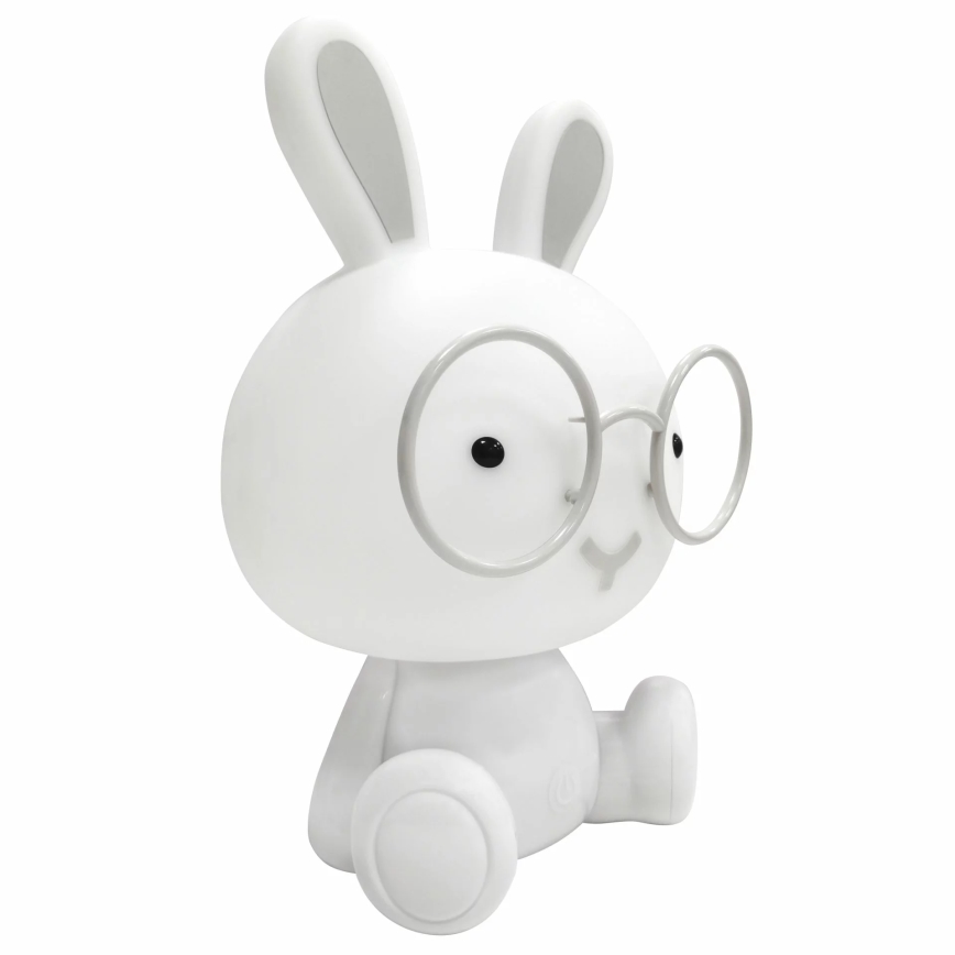 LED RGBW Ljusreglerad children's natt liten lampa LED/2,5W/230V kanin vit