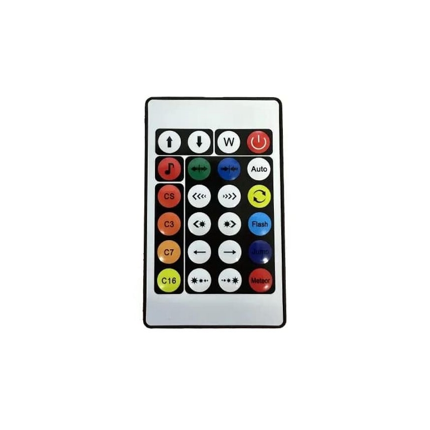 LED RGBW Ljusreglerad golvlampa LED/12W/230V + fjärrkontroll