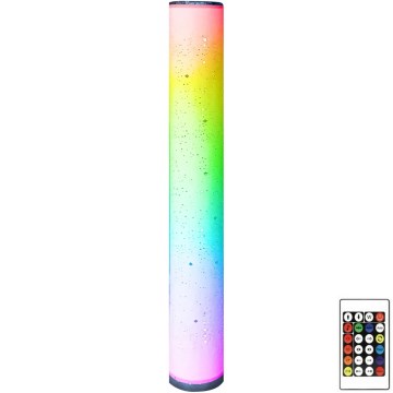 LED RGBW Ljusreglerad golvlampa STELLA LED/12W/230V + fjärrkontroll
