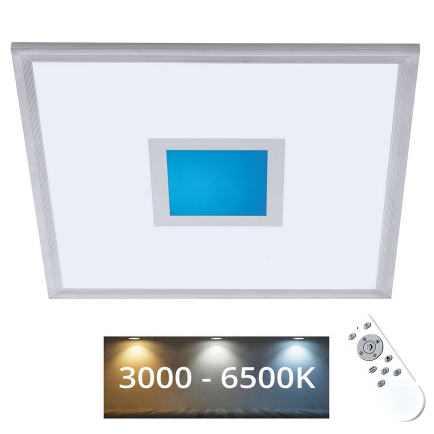 LED RGBW Ljusreglerad panel LED/24W/230V 3000-6500K + fjärrkontroll