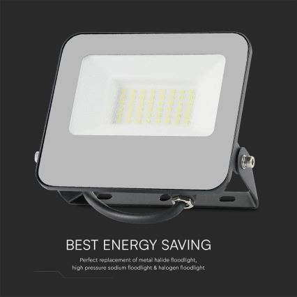 LED RGBW Ljusreglerad strålkastare LED/30W/230V IP65 grå + fjärrkontroll