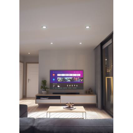 Nanoleaf - LED RGBW Ljusreglerad upphängd taklampa ESSENTIALS LED/6W/230V 2700-6500K CRI 90 Wi-Fi