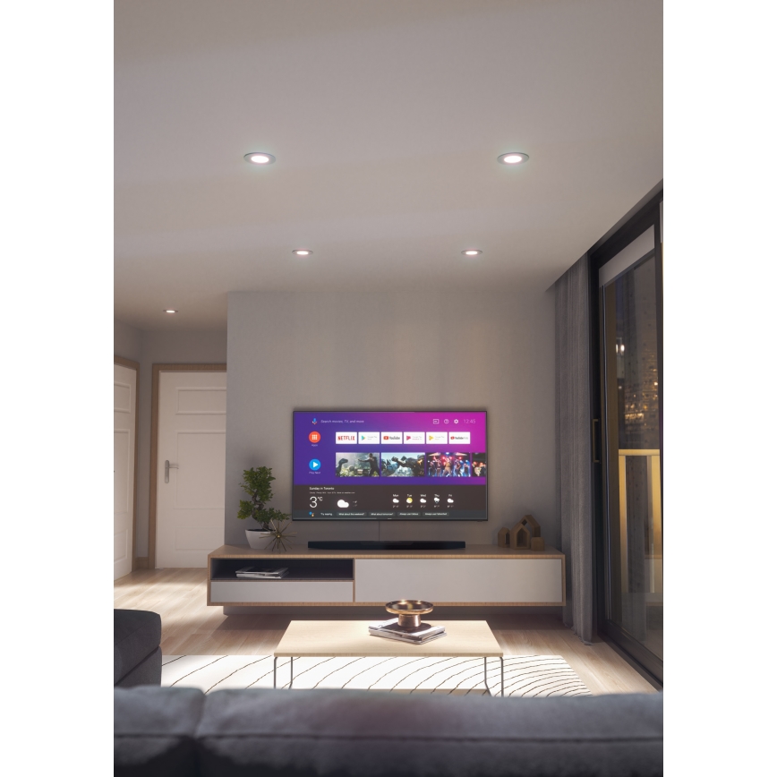 Nanoleaf - LED RGBW Ljusreglerad upphängd taklampa ESSENTIALS LED/6W/230V 2700-6500K CRI 90 Wi-Fi