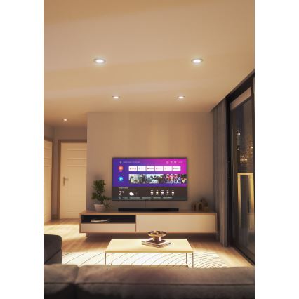 Nanoleaf - LED RGBW Ljusreglerad upphängd taklampa ESSENTIALS LED/6W/230V 2700-6500K CRI 90 Wi-Fi