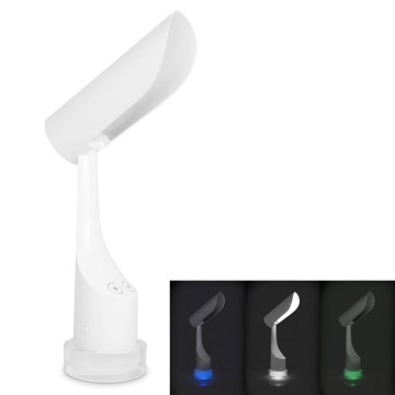 LED RGBW Ljusreglerad uppladdningsbar bordslampa LED/5W/5V 2000 mAh 3000/6000K vit