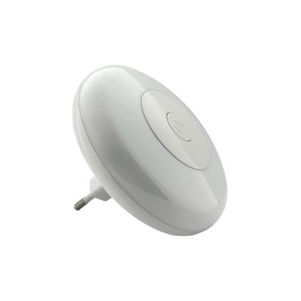 LED RGBW Nattlampa LED/1W/230V vit