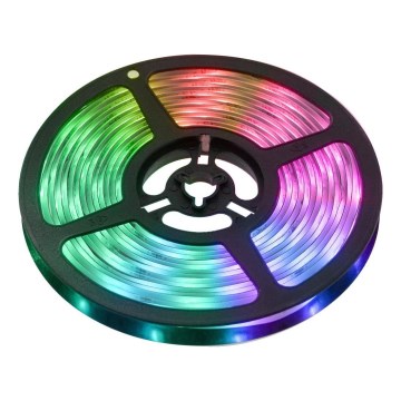 LED RGBW Smart ljusreglerad list 5m LED/230V 2700-6500K Wi-Fi Tuya + fjärrkontroll