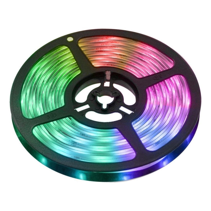 LED RGBW Smart ljusreglerad list 5m LED/230V 2700-6500K Wi-Fi Tuya + fjärrkontroll