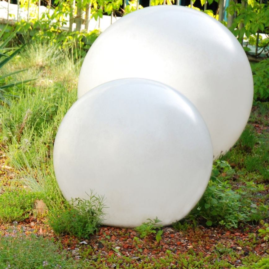LED RGBW Solcellslampa BALL LED/1,2V diameter 40 cm IP65 + fjärrkontroll