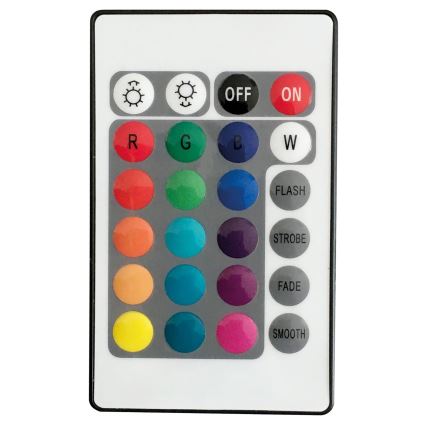 LED RGBW Solcellslampa BALL LED/1,2V diameter 40 cm IP65 + fjärrkontroll