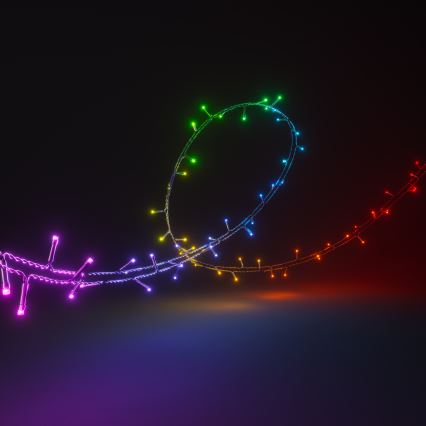 Nanoleaf - LED RGBW Utomhus Julkedja ESSENTIALS 250xLED 2x10m 2700-6500K Wi-Fi IP44