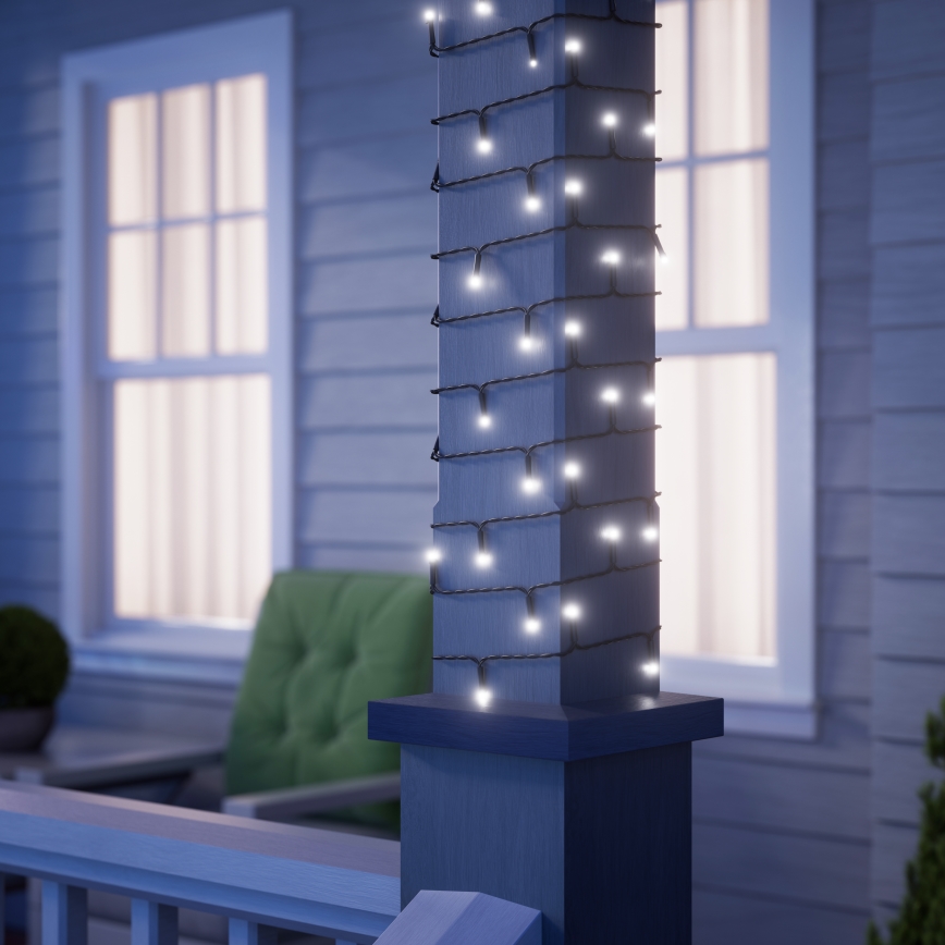 Nanoleaf - LED RGBW Utomhus Julkedja ESSENTIALS 250xLED 2x10m 2700-6500K Wi-Fi IP44