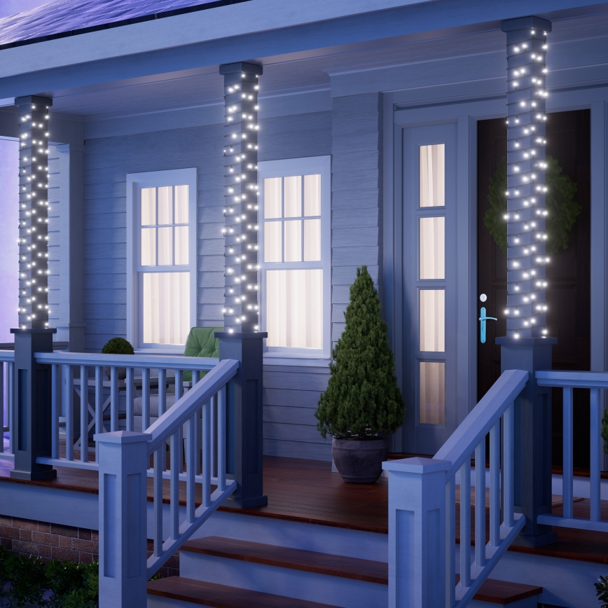 Nanoleaf - LED RGBW Utomhus Julkedja ESSENTIALS 250xLED 2x10m 2700-6500K Wi-Fi IP44
